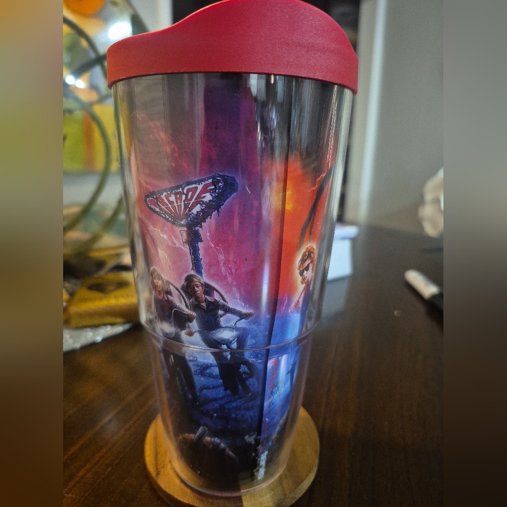 Tervis Stranger Things 24 oz Insulated Tumbler – Eleven Montage – Red Lid - Picture 7 of 17